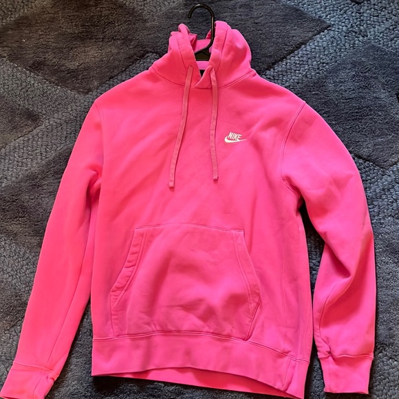 Tops | Pink Nike Hoodie | Poshmark